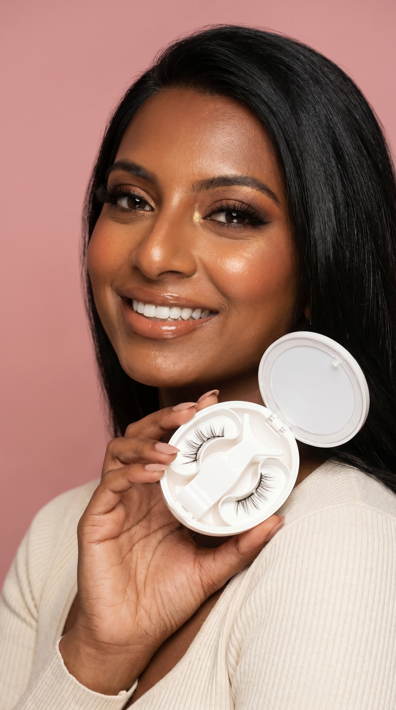 Double lid eye shape